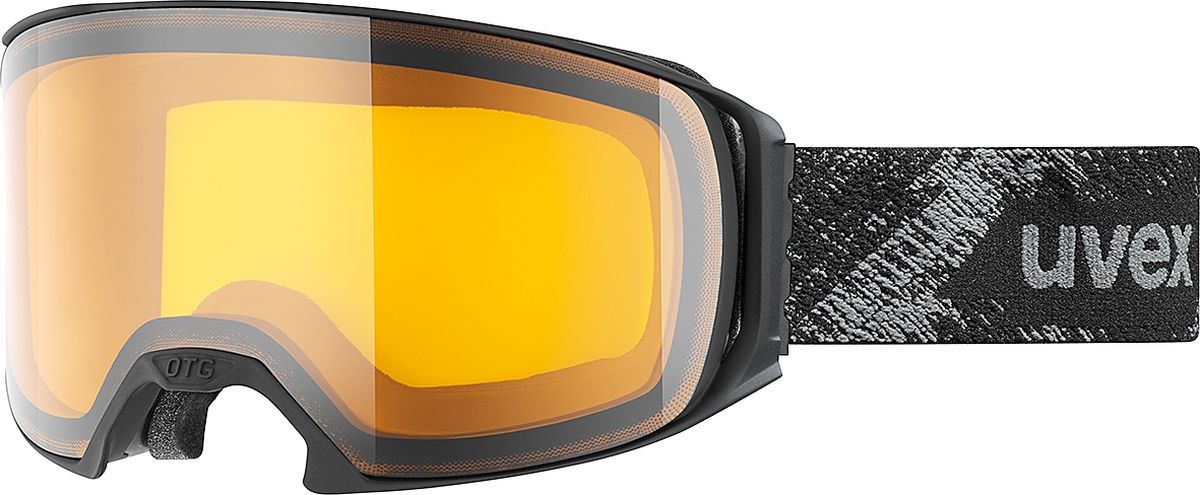 Маска горнолыжная Uvex Uvex.craxx OTG LGL Ski Mask, цвет: черный матовый1628 Маска горнолыжная Uvex Uvex.craxx OTG LGL Ski Mask, цвет: черный матовый1628Горнолыжная маска от Uvex, рассчитанная на средний размер лица. Модель подойдет для катания в пасмурные дни.КОМФОРТВ модели использован комфортный пенный уплотнитель.ЗАЩИТА ОТ ЗАПОТЕВАНИЯПокрытие Supravision не позволит линзе запотеть.СОВМЕСТИМОСТЬ С ОЧКАМИМаску можно носить поверх очков, корректирующих зрение
