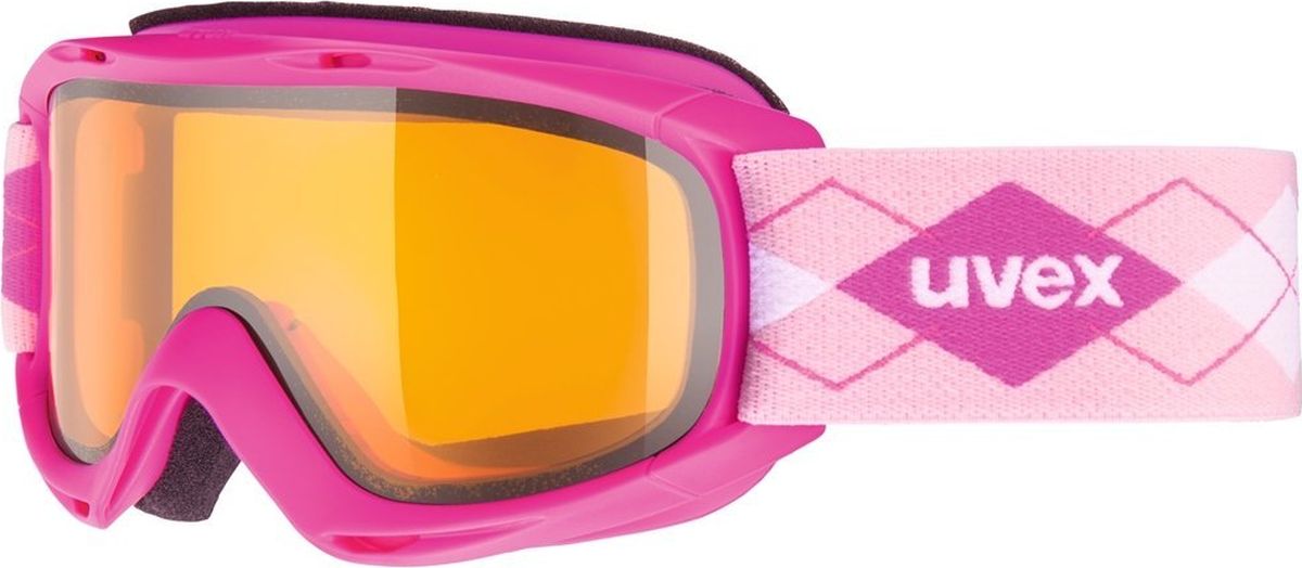 Маска горнолыжная Uvex Slider Kids Goggles, цвет: розовый24 Маска горнолыжная Uvex Slider Kids Goggles, цвет: розовый24Детская горнолыжная маска с двойными поликарбонатными линзами подойдет для катания в туманную или облачную погоду, а также при искусственном освещении. ЗАЩИТА ОТ ЗАПОТЕВАНИЯПокрытие Supravision защищает от запотевания.ЗАЩИТА ОТ УЛЬТРАФИОЛЕТА100 % защита UVA, -B, -C.Защита от УФ ДаЦвет основной линзы ОранжевыйПоляризация НетВентиляция ДаПокрытие анти-фог ДаСовместимость со шлемом ДаСменная линза НетМатериал линзы ПоликарбонатМатериал оправы ПолиуретанКонструкция линзы ДвойнаяФорма линзы ЦилиндрическаяВозможность замены линзы Да