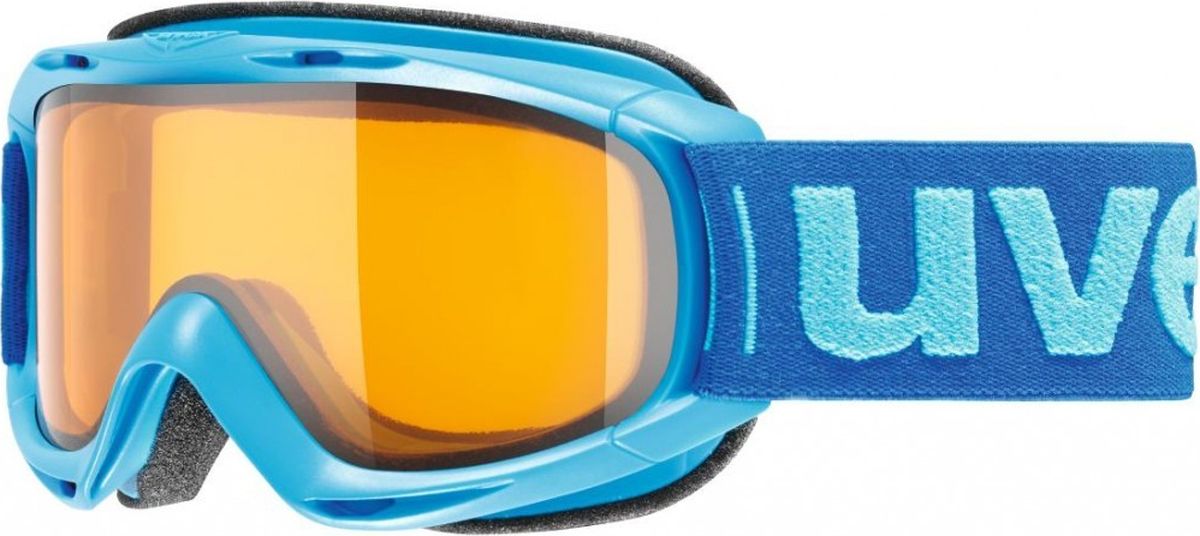 Маска горнолыжная Uvex Slider Kids Goggles цвет: голубой24 Маска горнолыжная Uvex Slider Kids Goggles цвет: голубой24Детская горнолыжная маска с двойными поликарбонатными линзами подойдет для катания в туманную или облачную погоду, а также при искусственном освещении. ЗАЩИТА ОТ ЗАПОТЕВАНИЯПокрытие Supravision защищает от запотевания.ЗАЩИТА ОТ УЛЬТРАФИОЛЕТА100 % защита UVA, -B, -C.Защита от УФ ДаЦвет основной линзы ОранжевыйПоляризация НетВентиляция ДаПокрытие анти-фог ДаСовместимость со шлемом ДаСменная линза НетМатериал линзы ПоликарбонатМатериал оправы ПолиуретанКонструкция линзы ДвойнаяФорма линзы ЦилиндрическаяВозможность замены линзы Да
