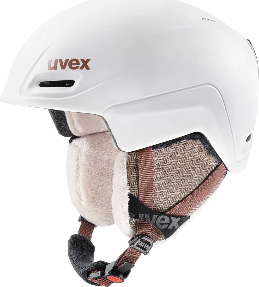 Шлем горнолыжный Uvex Jimm Helmet, цвет: белый матовый. Размер S6206 Шлем горнолыжный Uvex Jimm Helmet, цвет: белый матовый. Размер S6206Удобный шлем от Uvex обеспечит безопасность на склоне. В модели предусмотрена съемная защита ушей.Гипоаллергенная подкладка и регулируемая вентиляция гарантируют комфорт во время катания. Фиксатор стрэпа маски и застежка monomatiс, которую легко отрегулировать одной рукой, служат для удобства использования. Сделано в Германии.