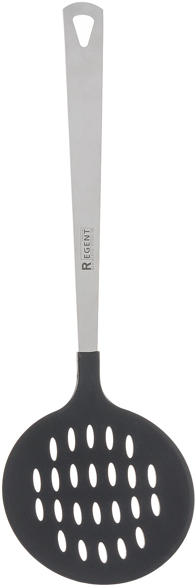 Шумовка Cucina93-TO-CU-07 Шумовка Cucina93-TO-CU-07Шумовка Cucina, выполненная из пищевого нейлона, обладает исключительным качеством и займет достойное место среди аксессуаров на вашей кухне. Ручка выполнена из первоклассной нержавеющей стали и имеет петлю для подвешивания. Шумовка поможет вам без особого труда снять пену, вынуть из кастрюли мясо или рыбу.Шумовка Cucina предоставит вам все необходимые возможности в успешном приготовлении пищи. Характеристики:Материал: нейлон, нержавеющая сталь 18/0. Длина шумовки: 35 см. Диаметр рабочей части: 11 см. Артикул: 93-TO-CU-07.