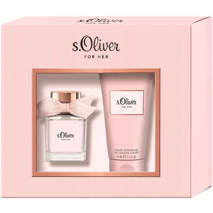 S.oliver For Her Ж Набор Туалетная вода, 30 мл + гель для душа, 75 мл4011700878123 S.oliver For Her Ж Набор Туалетная вода, 30 мл + гель для душа, 75 мл4011700878123В набор входит аромат For Her и гель для душа.