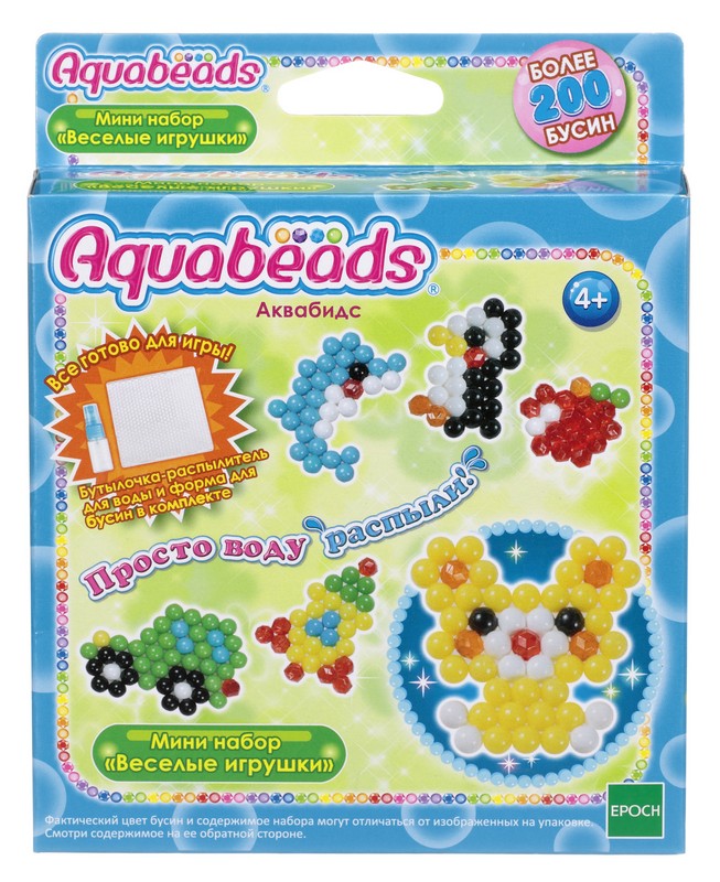 Aquabeads Мини набор Веселые игрушки