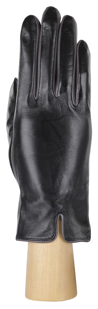Перчатки женские Fabretti, цвет: черный. 12.16-1/9. Размер 6,5