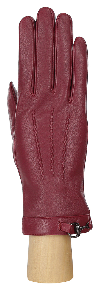 Перчатки женские Fabretti, цвет: бордовый. 15.10-8. Размер 7