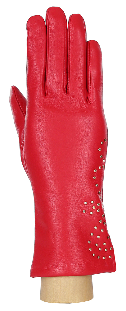 Перчатки женские Fabretti, цвет: красный. 15.28-7. Размер 6,5