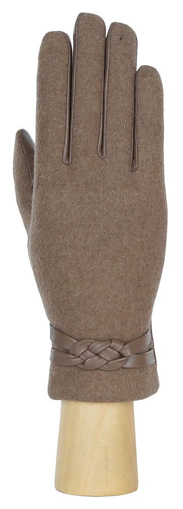 Перчатки женские Fabretti, цвет: светло-коричневый. 33.7-10. Размер 7,5