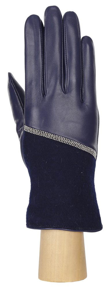Перчатки женские Fabretti, цвет: синий. 15.15-12. Размер 7,5