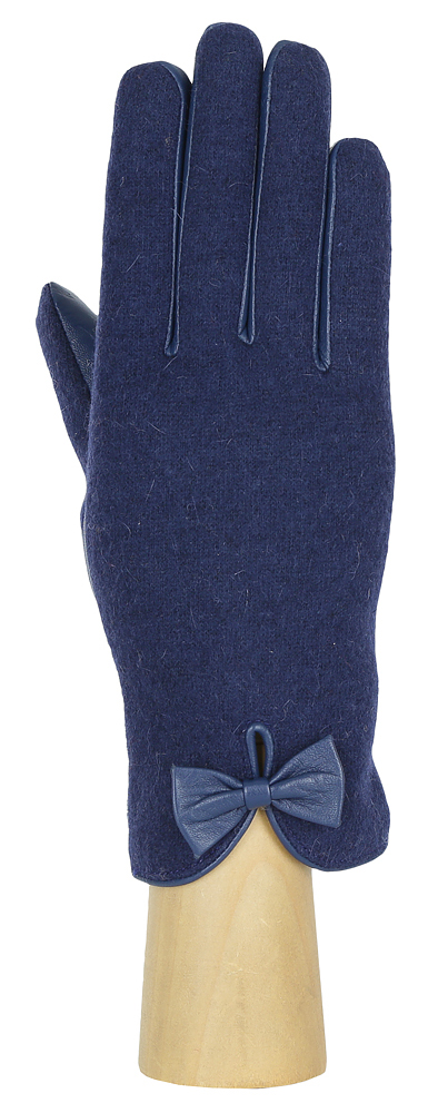 Перчатки женские Fabretti, цвет: синий. 33.6-12. Размер 7