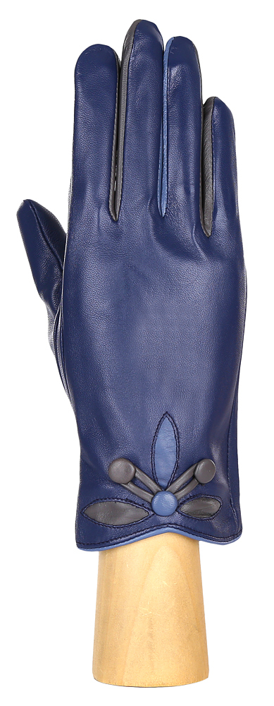 Перчатки женские Fabretti, цвет: синий. 9.64-12. Размер 8