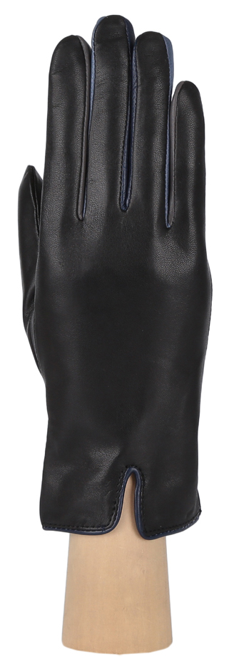 Перчатки женские Fabretti, цвет: черный. 12.16-1/11. Размер 7,5