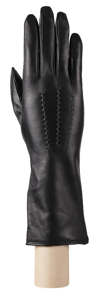 Перчатки женские Fabretti, цвет: черный. 12.6-1. Размер 6,5