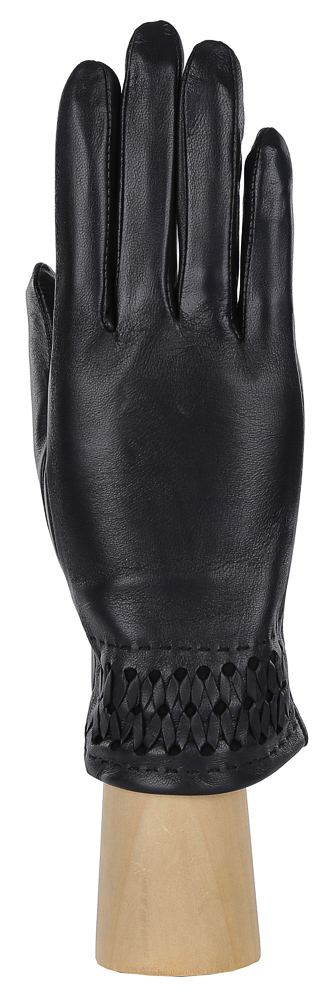 Перчатки женские Fabretti, цвет: черный. 12.62-1. Размер 7,5