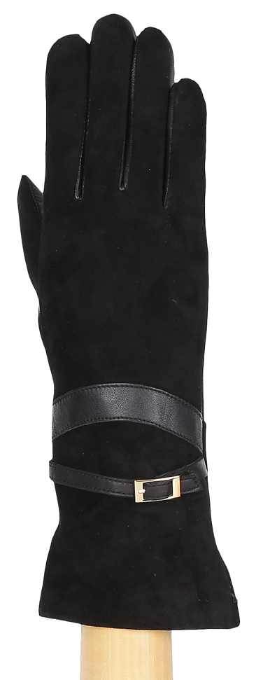 Перчатки женские Fabretti, цвет: черный. 12.67-1. Размер 7
