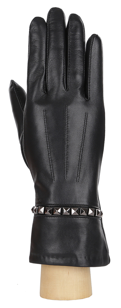 Перчатки женские Fabretti, цвет: черный. 15.13-1. Размер 7,5