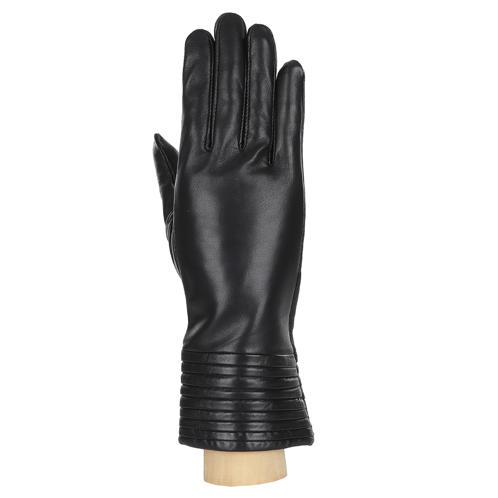 Перчатки женские Fabretti, цвет: черный. 15.24-1. Размер 7,5