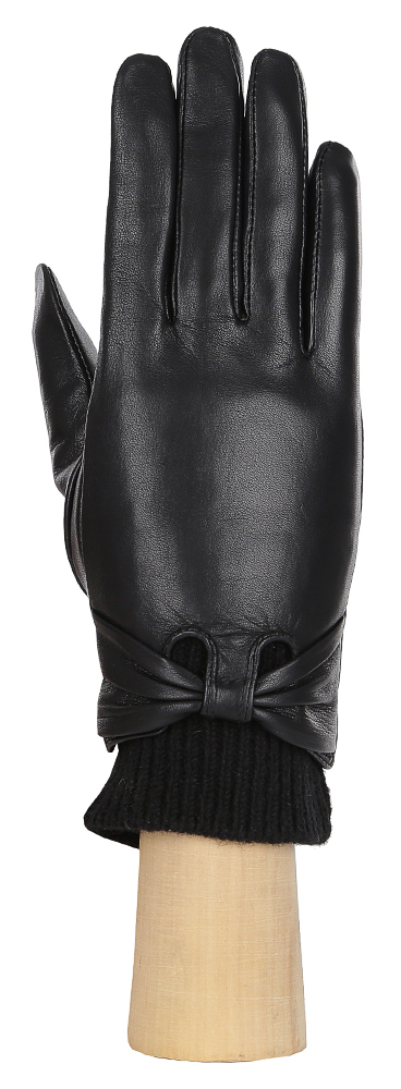 Перчатки женские Fabretti, цвет: черный. 15.27-1. Размер 7,5