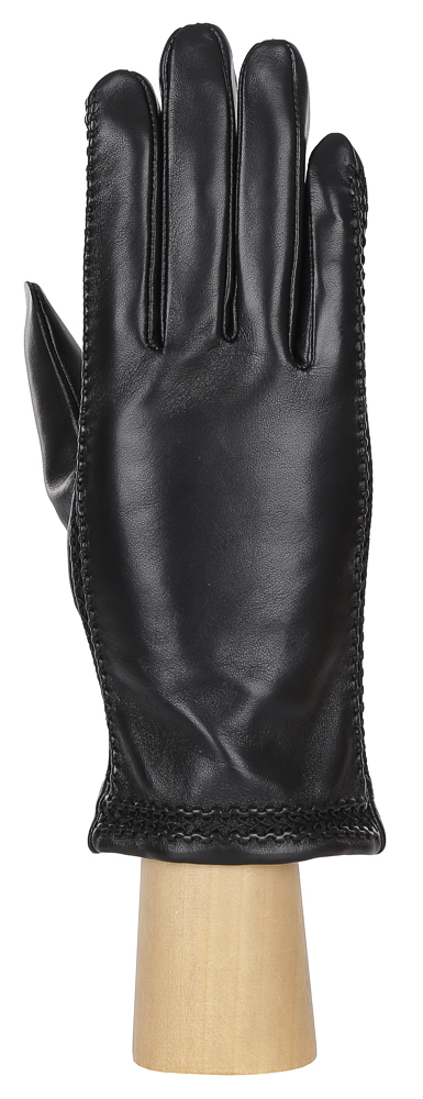 Перчатки женские Fabretti, цвет: черный. 15.30-1. Размер 7,5