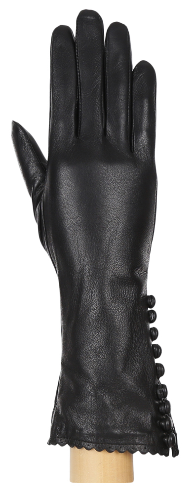 Перчатки женские Fabretti, цвет: черный. 15.32-1. Размер 7,5