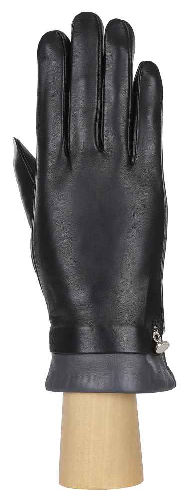 Перчатки женские Fabretti, цвет: черный. 15.7-1/9. Размер 7