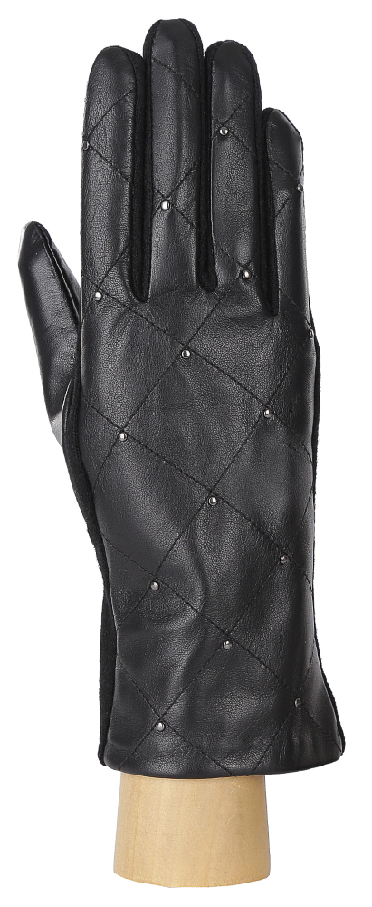 Перчатки женские Fabretti, цвет: черный. 3.26-1. Размер 7