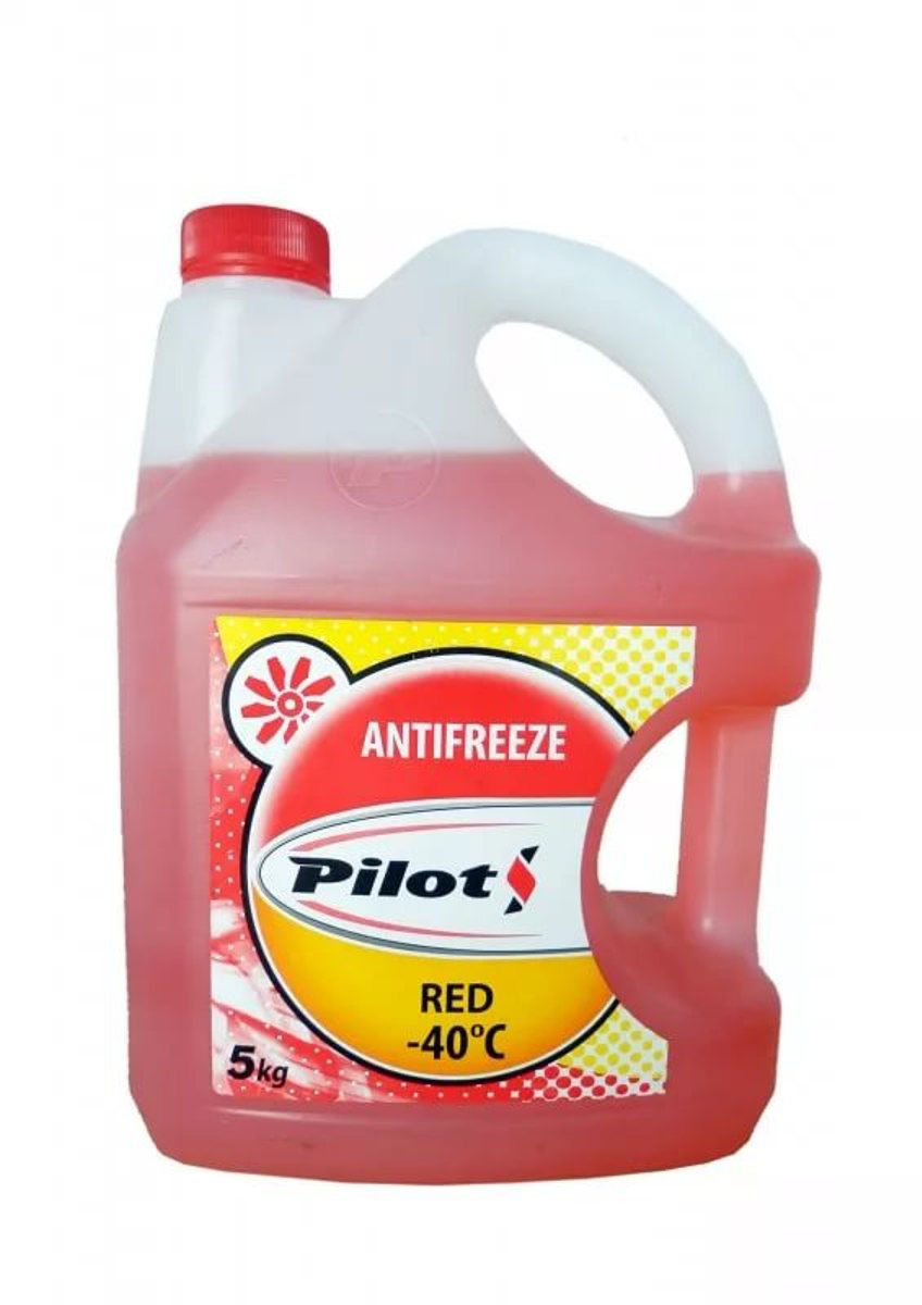 Антифриз Pilots Red Line, цвет: красный, -40°С, 5 л3207 Антифриз Pilots Red Line, цвет: красный, -40°С, 5 л3207Готовый к применению антифриз предназначен для использования в системах охлаждения двигателей внутреннего сгорания современных автомобилей отечественного и зарубежного производства. Этиленгликоль, входящий в состав антифризов, помимо понижения температуры замерзания приводит к повышению температуры кипения охлаждающей жидкости, что является дополнительным преимуществом при эксплуатацииавтомобилей в теплое время года. Обеспечивает надежную работу системы охлаждения при температуре окружающей среды от -40°C до +50°С.