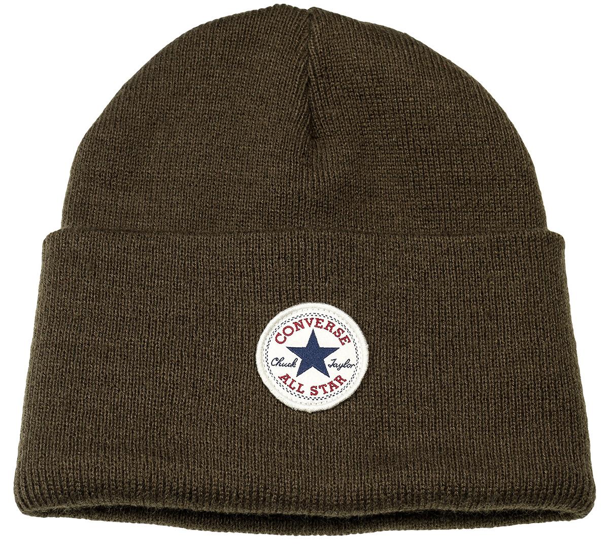 Шапка Converse Tall Cuff Watchcap Knit, цвет: хаки. 561301. Размер универсальный561301 Шапка Converse Tall Cuff Watchcap Knit, цвет: хаки. 561301. Размер универсальный561301Шапка Converse изготовленная из 100% акрила мягкая, комфортная и теплая. Практичная форма шапки делает ее очень комфортной. Качественная пряжа не линяет и не растягивается. Модель дополнена отворотом, украшенным фирменной нашивкой. Шапка Converse прекрасно дополнит ваш наряд и не позволит вам замерзнуть в прохладное время года.