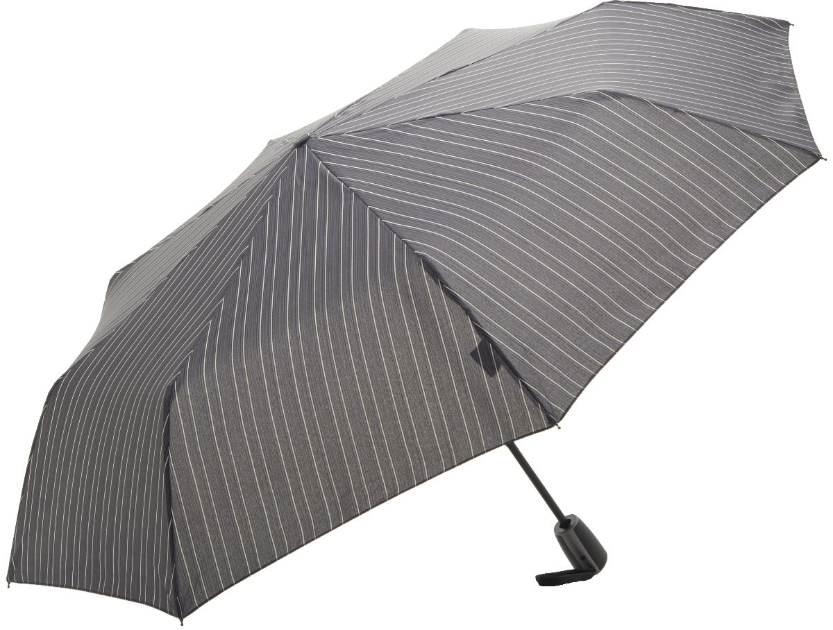 Зонт мужской Doppler, автомат, 3 сложения, цвет: серый. 7441467