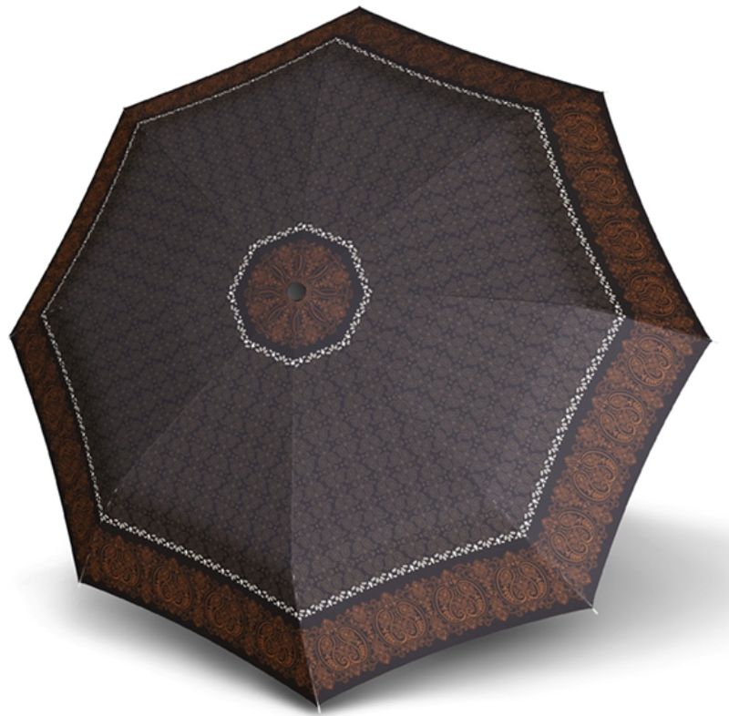 Зонт женский Doppler, автомат, 3 сложения, цвет: серый. 74660FGV1