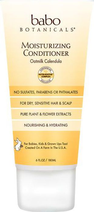 Babo Botanicals Увлажняющий кондиционер Овсяное молоко и календула, 180 млBabo5 Babo Botanicals Увлажняющий кондиционер Овсяное молоко и календула, 180 млBabo5Нежная забота и уход за детскими волосами