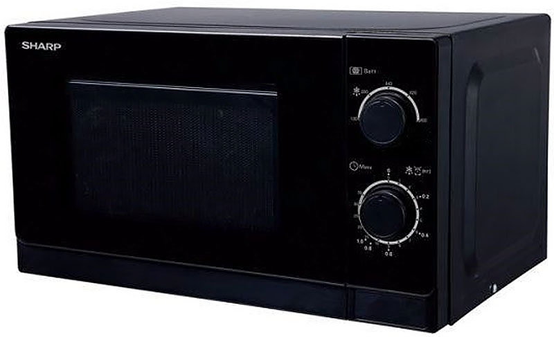 Sharp R-2000RK, Black микроволновая печьR-2000RK Sharp R-2000RK, Black микроволновая печьR-2000RKМикроволновая печь Sharp R-2000RK - это стильная модель, которая станет прекрасным дополнением на вашей кухне. Данный прибор имеет механический тип управления, которое осуществляется с помощью поворотных переключателей на удобно расположенной панели. Дверца открывается при помощи кнопки. Объем камеры позволяет размещать достаточно большое количество продуктов. Внутри камера освещена. Имеется 5 уровней мощности.Благодаря своей многофункциональности, устройство может быстро разогреть обед и разморозить продукты.