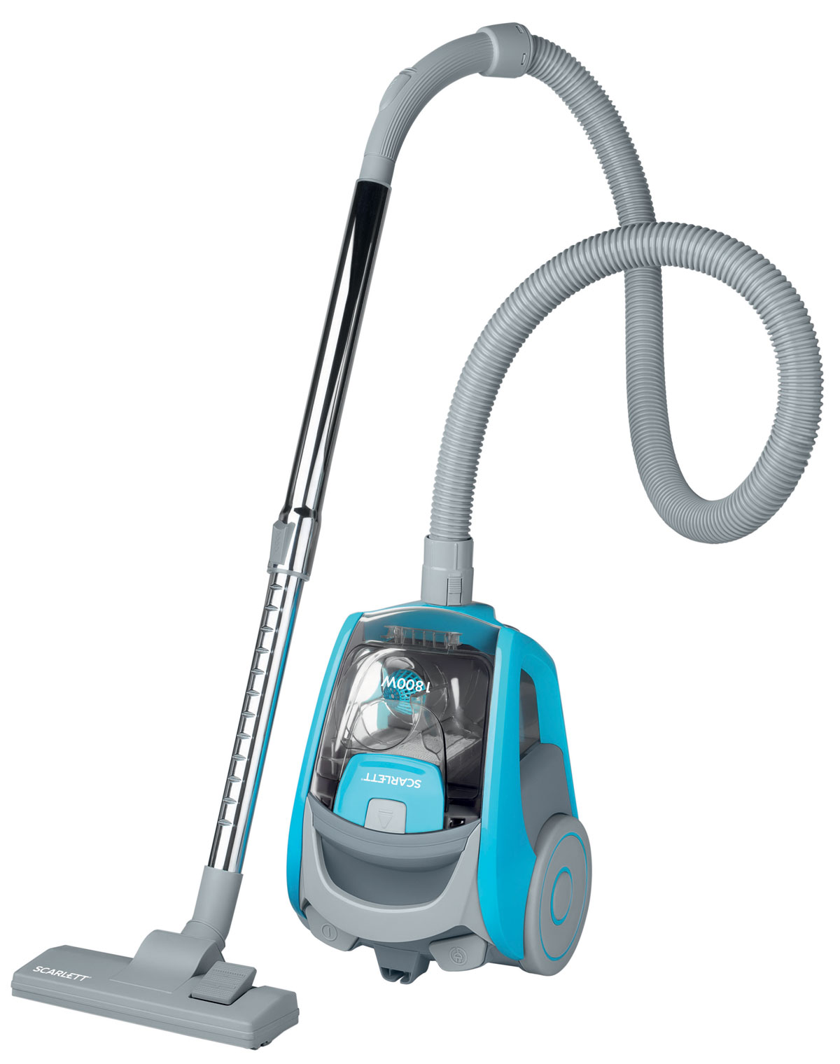 Scarlett SC-VC80C96, Light Blue пылесосSC-VC80C96 Scarlett SC-VC80C96, Light Blue пылесосSC-VC80C96Пылесос Scarlett SC-VC80C96 с полупрозрачным корпусом - отличное решение для стильных интерьеров.Практичность т высокая эффективность этого пылесоса сочетается с оригинальным дизайном, позволяет сократить время уборки. Долговечные, не требующие замены фильтры и контейнер избавляют от дополнительных забот!Контейнер легко открывается одним движением для очистки от пыли, его легко можно промывать водой.Фильтр тонкой очистки НЕРА 12 удерживает до 99% пыли и рассчитан на весь срок службы пылесоса.