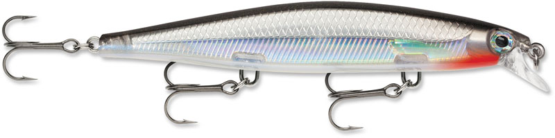 Воблер Rapala. SDR11-SSDR11-S Воблер Rapala. SDR11-SSDR11-SДвижения воблера реалистично копируют агонию умирающего малька. На короткое быстрое движение удилищем Shadow Rap делает резкий рывок в сторону, разворачивается, словно оглядываясь и дрожа всем телом начинает медленно погружаться переходя в состояние покоя. В перспективном месте можно задержать воблер выманивая хищника короткими рывочками.