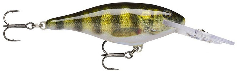 Воблер Rapala. SR07-PELSR07-PEL Воблер Rapala. SR07-PELSR07-PELДвижения воблера реалистично копируют агонию умирающего малька. На короткое быстрое движение удилищем Shadow Rap делает резкий рывок в сторону, разворачивается, словно оглядываясь и дрожа всем телом начинает медленно погружаться переходя в состояние покоя. В перспективном месте можно задержать воблер выманивая хищника короткими рывочками.