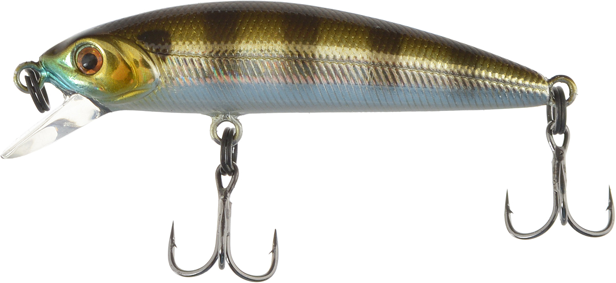 Воблер Tsuribito Minnow F, цвет 007, 42 мм72550 Воблер Tsuribito Minnow F, цвет 007, 42 мм72550Ну, кто не знает цурибитовские хиты? Dead Minnow, Pencil 47, Jerkbait, Deep Shaker, крэнки…Пришло время знакомиться с новинками.Три подгруппы линейки Tsuribito Minnow в размерах 35 мм., 42 мм., 50 мм. С этим именем были воблеры от 60 мм и больше (60, 80, 95, 110, 130 мм.). Теперь же семейство приросло меньшими форматами.Этот малек точь в точь как предыдущий 35-ый, только двумя неделями жизни позже – чуть откормившийся и подросший. Для спиннингистов же прирост 7 мм. и 0.5 грамма будет уже довольно ощутим: воблер становится чуть менее требовательным к деликатности снасти (толщине лески и ее материалу, к тесту и строю спиннинга). На проводке воблеры ведут себя все более «минношно», а дальность полета на одной и той же снасти несколько увеличивается по сравнению с меньшими собратьями. Один нюанс, на который как-то следует обратить внимание – это маленькие тройники Owner. К качеству нет никаких претензий. Но нужно понимать, что физиология рыб – штука важная, размер и форма рта, губастость или строение челюстей, по-разному будут контактировать с тройниками. Так что в некоторых случаях может и имеет смысл заранее переоснащать Tsuribito Minnow 42 на хорошие одинарники.
