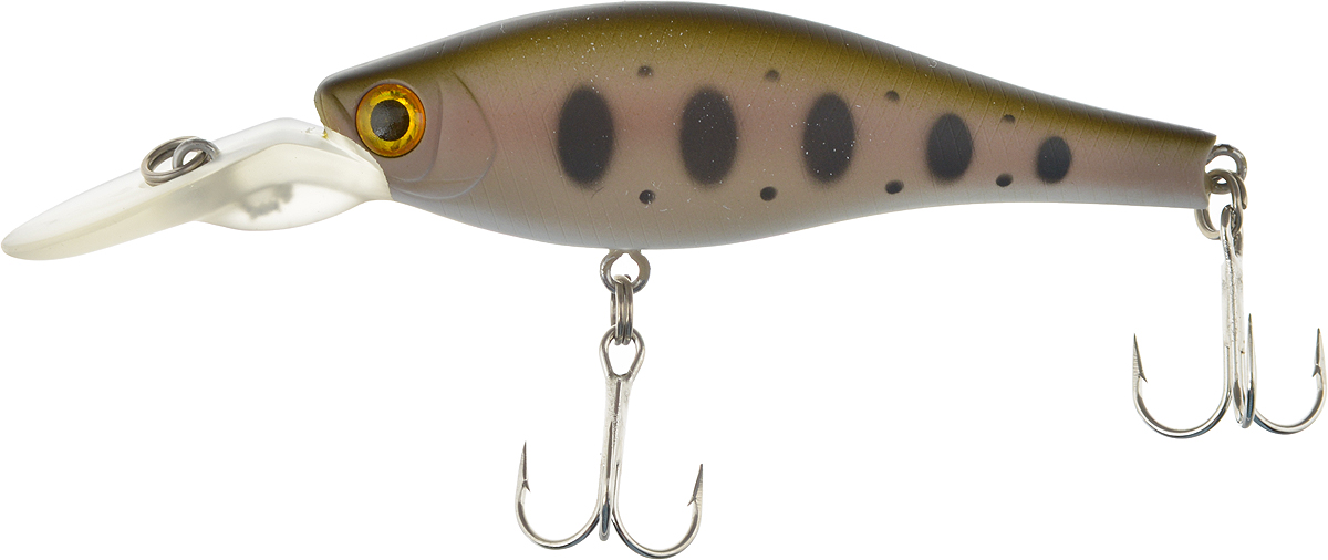 Воблер Tsuribito Super Shad F-MR, цвет 507, 75 мм61305 Воблер Tsuribito Super Shad F-MR, цвет 507, 75 мм61305Tsuribito Super Shad –воблер предназначенный для рыбалки на средних глубинах. За счет длинного тела, приманка обладает хорошей игрой при проводке, привлекая внимание рыбы. Воблер подходит для выполнения точных забросов на дальние расстояния.