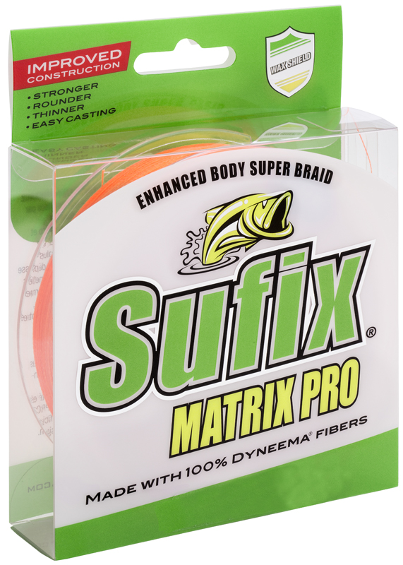 Леска плетеная Matrix Pro зеленая 135м 0.20мм 18кгSMP20GR135RU Леска плетеная Matrix Pro зеленая 135м 0.20мм 18кгSMP20GR135RUУникальная высококачественная плетеная леска, отвечающая всем потребностям рыболова: прочная, удобная в использовании, почти не растяжимая и облегчающая забросы. Уникальная технология плетения Matrix позволяет изготовить круглую в сечении леску, которая работает гораздо лучше, чем обычные плоские. Круглая плетенка лучше ведет себя при забросе, поэтому вы сможете бросать точнее и дальше. Состоя из чистого высокомолекулярного полиэтилена (100% PE!), она имеет высочайшую прочность и, в то же время, обеспечивает высокую чувствительность и быструю подсечку. Кроме того, Matrix Pro обладает невероятной износостойкостью.