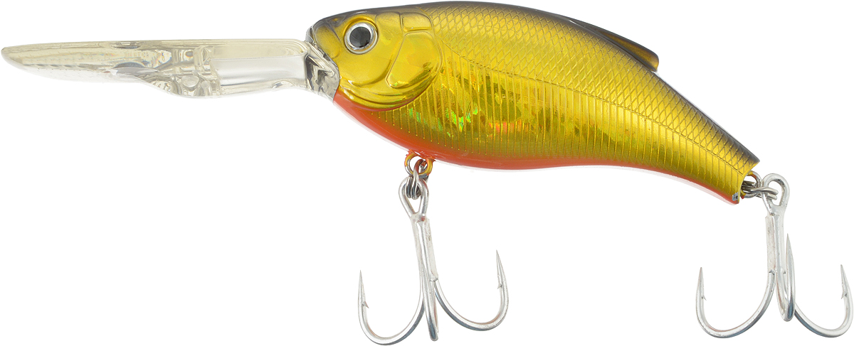 Воблер Tsuribito Deep Crank F, цвет 002, 90 мм28880 Воблер Tsuribito Deep Crank F, цвет 002, 90 мм28880Троллинговый воблер «Tsuribito Deep Crank 90F» обладающий активной размашистой игрой на любой скорости приманки. Благодаря довольно высокому и широкому телу, воблер довольно быстро всплывает, что позволяет немного приостановив проводку провести воблер в другом горизонте воды, обловив тем самым больше горизонтов в которых может находится хищник. «Погремушка» придает воблеру дополнительный шумовой эффект, а довольно прочные и острые крючки «OWNER» способны на вываживание трофейного экземпляра.