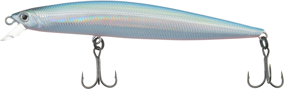 Воблер Tsuribito Minnow F, цвет 508, 110 мм22723 Воблер Tsuribito Minnow F, цвет 508, 110 мм22723Minnow 110F - отличный воблер для ловли на небольших глубинах и над зарослями травы, где часто охотится щука и другие хищники. Благодаря системе дальнего заброса с магнитом воблер очень хорошо летит при забросе, и устойчиво играет даже при проводке с рывками. Мощные тройники надёжно засекают рыбу при поклёвке. Все эти качества вместе с реалистичной игрой делают этот воблер отличным орудием для ловли крупного хищника.