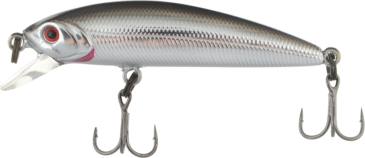 Воблер Tsuribito Minnow F, цвет 011, 42 мм72552 Воблер Tsuribito Minnow F, цвет 011, 42 мм72552Ну, кто не знает цурибитовские хиты? Dead Minnow, Pencil 47, Jerkbait, Deep Shaker, крэнки…Пришло время знакомиться с новинками.Три подгруппы линейки Tsuribito Minnow в размерах 35 мм., 42 мм., 50 мм. С этим именем были воблеры от 60 мм и больше (60, 80, 95, 110, 130 мм.). Теперь же семейство приросло меньшими форматами.Этот малек точь в точь как предыдущий 35-ый, только двумя неделями жизни позже – чуть откормившийся и подросший. Для спиннингистов же прирост 7 мм. и 0.5 грамма будет уже довольно ощутим: воблер становится чуть менее требовательным к деликатности снасти (толщине лески и ее материалу, к тесту и строю спиннинга). На проводке воблеры ведут себя все более «минношно», а дальность полета на одной и той же снасти несколько увеличивается по сравнению с меньшими собратьями. Один нюанс, на который как-то следует обратить внимание – это маленькие тройники Owner. К качеству нет никаких претензий. Но нужно понимать, что физиология рыб – штука важная, размер и форма рта, губастость или строение челюстей, по-разному будут контактировать с тройниками. Так что в некоторых случаях может и имеет смысл заранее переоснащать Tsuribito Minnow 42 на хорошие одинарники.