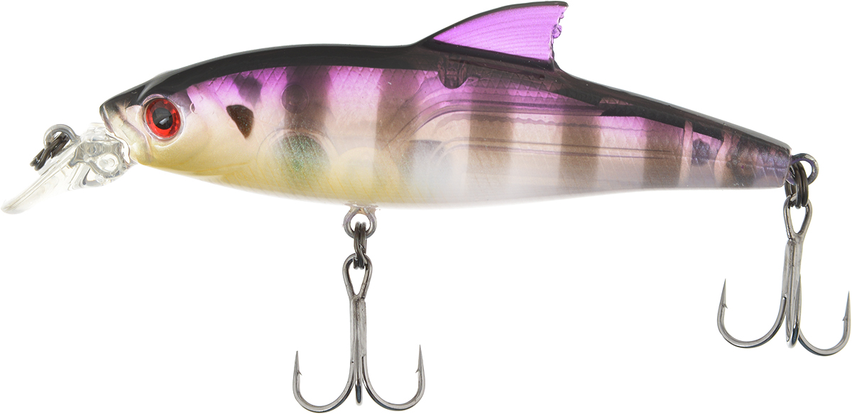 Воблер Tsuribito Baby Shark SP, цвет 080, 70 мм45350 Воблер Tsuribito Baby Shark SP, цвет 080, 70 мм45350Воблер предназначен для ловли окуня и щуки на мелководных участках. Используется при равномерных, рывковых и комбинированных проводках. Приманка великолепно держит течение благодаря изящному спинному плавнику, что позволяет использовать ее при ловле как вниз, так и вверх по течению. Воблер обладает положительной плавучестью, что при неагрессивной проводке позволяет использовать его на мелководье, а так же при проводке на участках с подводной растительностью, где часто таится прибрежный хищник.