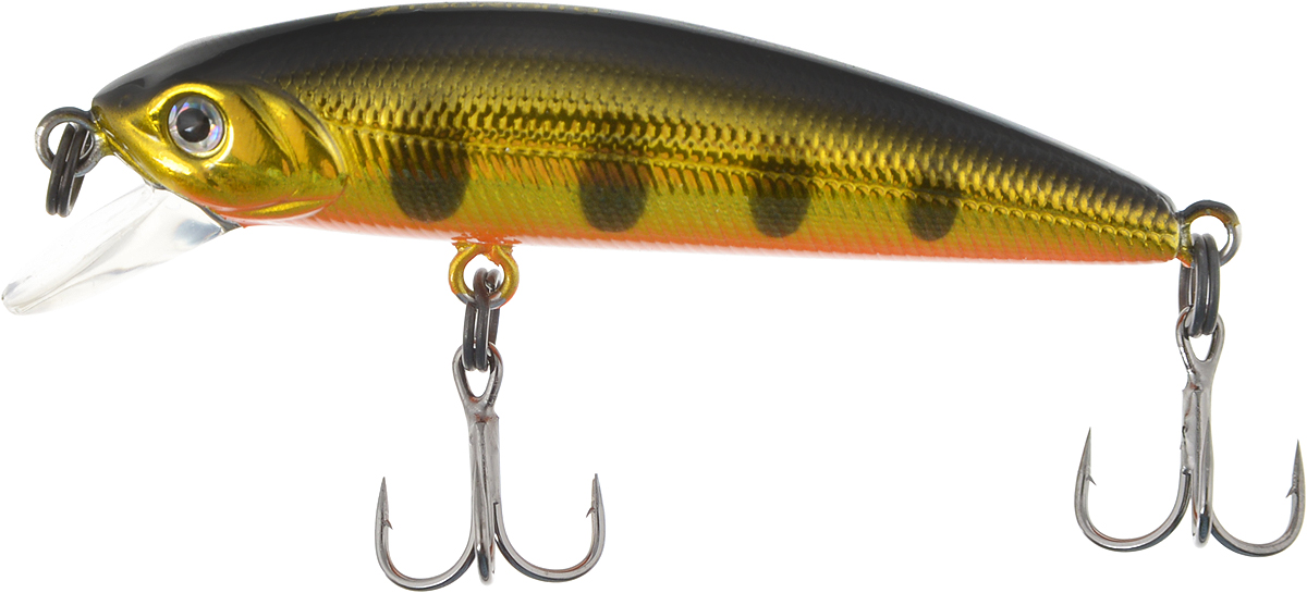 Воблер Tsuribito Minnow SS, цвет 052, 42 мм72518 Воблер Tsuribito Minnow SS, цвет 052, 42 мм72518Ну, кто не знает цурибитовские хиты? Dead Minnow, Pencil 47, Jerkbait, Deep Shaker, крэнки…Пришло время знакомиться с новинками.Три подгруппы линейки Tsuribito Minnow в размерах 35 мм., 42 мм., 50 мм. С этим именем были воблеры от 60 мм и больше (60, 80, 95, 110, 130 мм.). Теперь же семейство приросло меньшими форматами.Этот малек точь в точь как предыдущий 35-ый, только двумя неделями жизни позже – чуть откормившийся и подросший. Для спиннингистов же прирост 7 мм. и 0.5 грамма будет уже довольно ощутим: воблер становится чуть менее требовательным к деликатности снасти (толщине лески и ее материалу, к тесту и строю спиннинга). На проводке воблеры ведут себя все более «минношно», а дальность полета на одной и той же снасти несколько увеличивается по сравнению с меньшими собратьями. Один нюанс, на который как-то следует обратить внимание – это маленькие тройники Owner. К качеству нет никаких претензий. Но нужно понимать, что физиология рыб – штука важная, размер и форма рта, губастость или строение челюстей, по-разному будут контактировать с тройниками. Так что в некоторых случаях может и имеет смысл заранее переоснащать Tsuribito Minnow 42 на хорошие одинарники.