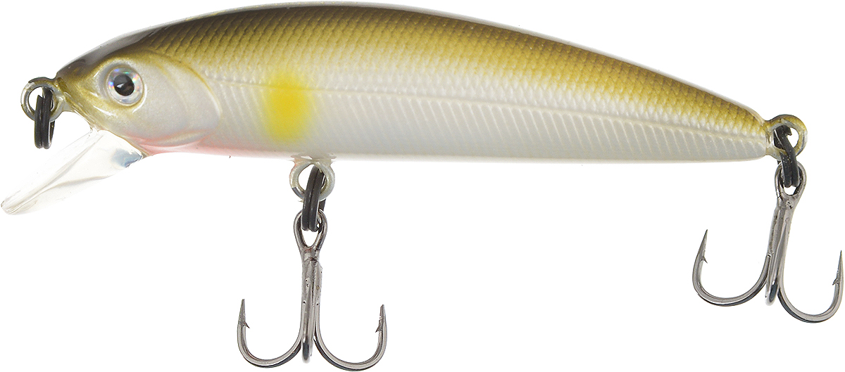 Воблер Tsuribito Minnow SP, цвет 540, 42 мм72547 Воблер Tsuribito Minnow SP, цвет 540, 42 мм72547Ну, кто не знает цурибитовские хиты? Dead Minnow, Pencil 47, Jerkbait, Deep Shaker, крэнки…Пришло время знакомиться с новинками.Три подгруппы линейки Tsuribito Minnow в размерах 35 мм., 42 мм., 50 мм. С этим именем были воблеры от 60 мм и больше (60, 80, 95, 110, 130 мм.). Теперь же семейство приросло меньшими форматами.Этот малек точь в точь как предыдущий 35-ый, только двумя неделями жизни позже – чуть откормившийся и подросший. Для спиннингистов же прирост 7 мм. и 0.5 грамма будет уже довольно ощутим: воблер становится чуть менее требовательным к деликатности снасти (толщине лески и ее материалу, к тесту и строю спиннинга). На проводке воблеры ведут себя все более «минношно», а дальность полета на одной и той же снасти несколько увеличивается по сравнению с меньшими собратьями. Один нюанс, на который как-то следует обратить внимание – это маленькие тройники Owner. К качеству нет никаких претензий. Но нужно понимать, что физиология рыб – штука важная, размер и форма рта, губастость или строение челюстей, по-разному будут контактировать с тройниками. Так что в некоторых случаях может и имеет смысл заранее переоснащать Tsuribito Minnow 42 на хорошие одинарники.