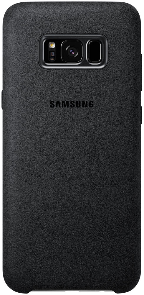 Samsung EF-XG955 Alcantara Cover чехол для Galaxy S8+, Dark GrayEF-XG955ASEGRU Samsung EF-XG955 Alcantara Cover чехол для Galaxy S8+, Dark GrayEF-XG955ASEGRUЛицевая поверхность чехла Samsung Alcantara Cover выполнена из Алькантары - ультрамикрофибры высочайшего качества, отличающейся мягкостью, богатой цветовой гаммой, великолепной износостойкостью и долговечностью.Чехол Alcantara Cover не только придаёт смартфону изящный и элегантный вид, но и обеспечивает необходимую защиту от многих внешних воздействий.