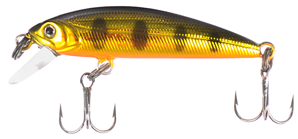 Воблер Tsuribito Minnow SS, цвет 052, 35 мм70613 Воблер Tsuribito Minnow SS, цвет 052, 35 мм70613Ну, кто не знает цурибитовские хиты? Dead Minnow, Pencil 47, Jerkbait, Deep Shaker, крэнки…Пришло время знакомиться с новинками. Три подгруппы линейки Tsuribito Minnow в размерах 35 мм., 42 мм., 50 мм. С этим именем были воблеры от 60 мм и больше (60, 80, 95, 110, 130 мм.). Теперь же семейство приросло меньшими форматами.У этих малышек почти крэнковой отчетливость движений! Что же до самих воблеров Tsuribito Minnow 35, то выполнены они, конечно же, с большой ответственностью, деталировкой, да и на цвета пожаловаться никак нельзя.У этих малышек почти крэнковой отчетливость движений! Что же до самих воблеров Tsuribito Minnow 35, то выполнены они, конечно же, с большой ответственностью, деталировкой, да и на цвета пожаловаться никак нельзя.Один нюанс, на который как-то следует обратить внимание – это маленькие тройники Owner. К качеству нет никаких претензий. Но нужно понимать, что физиология рыб – штука важная, размер и форма рта, губастость или строение челюстей, по-разному будут контактировать с тройниками. Так что в некоторых случаях может и имеет смысл заранее переоснащать Tsuribito Minnow 35 на хорошие одинарники. Ллюбители ультралайта точно будут в восторге от Tsuribito Minnow 35.