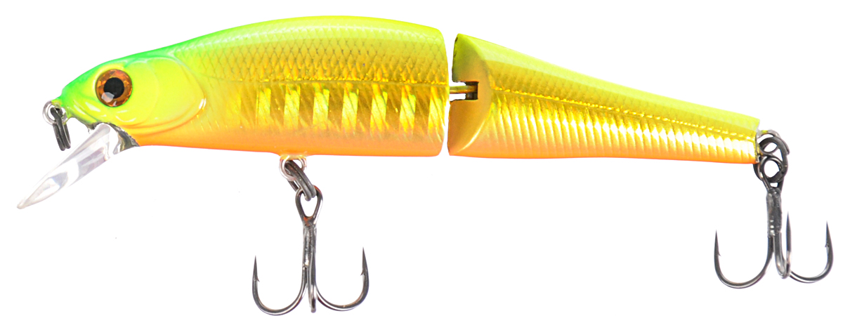 Воблер Tsuribito Joint Minnow F, цвет 103, 75 мм34566 Воблер Tsuribito Joint Minnow F, цвет 103, 75 мм34566Первый двухсоставник бренда Tsuribito для ловли щуки. Заглубление до метра дает возможность рыболову облавливать этим воблером мелководные заливы рек и водохранилищ, а плавная игра с широкой амплитудой составной приманки не оставит без внимания даже малоактивного хищника.