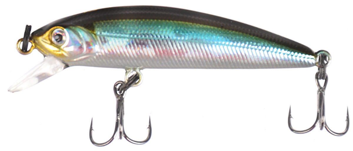 Воблер Tsuribito Minnow F, цвет 005, 42 мм72549 Воблер Tsuribito Minnow F, цвет 005, 42 мм72549Ну, кто не знает цурибитовские хиты? Dead Minnow, Pencil 47, Jerkbait, Deep Shaker, крэнки…Пришло время знакомиться с новинками.Три подгруппы линейки Tsuribito Minnow в размерах 35 мм., 42 мм., 50 мм. С этим именем были воблеры от 60 мм и больше (60, 80, 95, 110, 130 мм.). Теперь же семейство приросло меньшими форматами.Этот малек точь в точь как предыдущий 35-ый, только двумя неделями жизни позже – чуть откормившийся и подросший. Для спиннингистов же прирост 7 мм. и 0.5 грамма будет уже довольно ощутим: воблер становится чуть менее требовательным к деликатности снасти (толщине лески и ее материалу, к тесту и строю спиннинга). На проводке воблеры ведут себя все более «минношно», а дальность полета на одной и той же снасти несколько увеличивается по сравнению с меньшими собратьями. Один нюанс, на который как-то следует обратить внимание – это маленькие тройники Owner. К качеству нет никаких претензий. Но нужно понимать, что физиология рыб – штука важная, размер и форма рта, губастость или строение челюстей, по-разному будут контактировать с тройниками. Так что в некоторых случаях может и имеет смысл заранее переоснащать Tsuribito Minnow 42 на хорошие одинарники.
