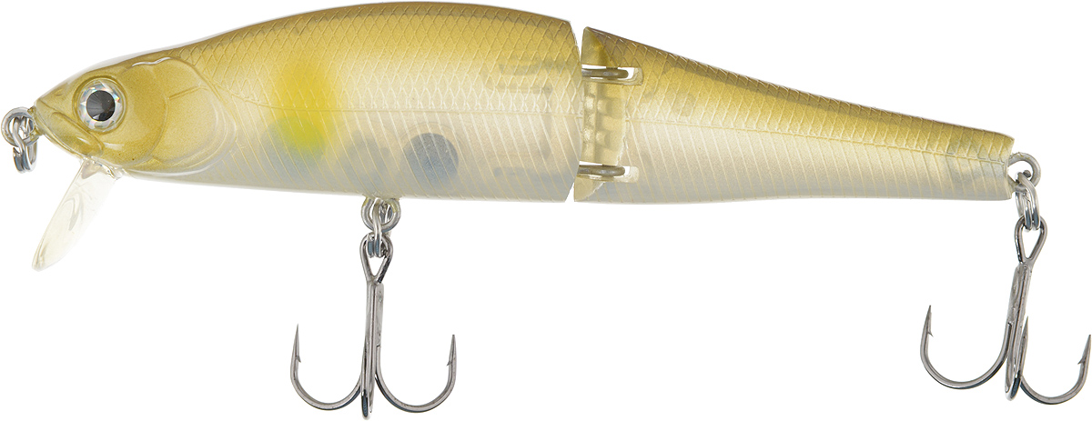 Воблер Tsuribito Joint Minnow F, цвет 066, 110 мм31349 Воблер Tsuribito Joint Minnow F, цвет 066, 110 мм31349Первый двухсоставник бренда Tsuribito для ловли щуки. Заглубление до метра дает возможность рыболову облавливать этим воблером мелководные заливы рек и водохранилищ, а плавная игра с широкой амплитудой составной приманки не оставит без внимания даже малоактивного хищника.