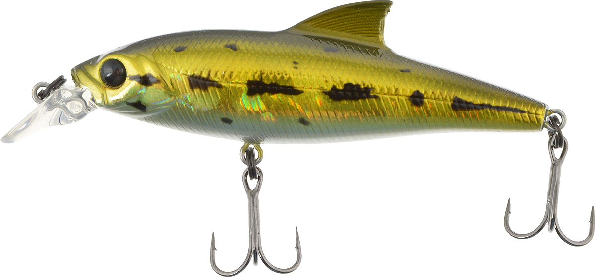 Воблер Tsuribito Baby Shark SP, цвет 013, 70 мм45342 Воблер Tsuribito Baby Shark SP, цвет 013, 70 мм45342Воблер предназначен для ловли окуня и щуки на мелководных участках. Используется при равномерных, рывковых и комбинированных проводках. Приманка великолепно держит течение благодаря изящному спинному плавнику, что позволяет использовать ее при ловле как вниз, так и вверх по течению. Воблер обладает положительной плавучестью, что при неагрессивной проводке позволяет использовать его на мелководье, а так же при проводке на участках с подводной растительностью, где часто таится прибрежный хищник.