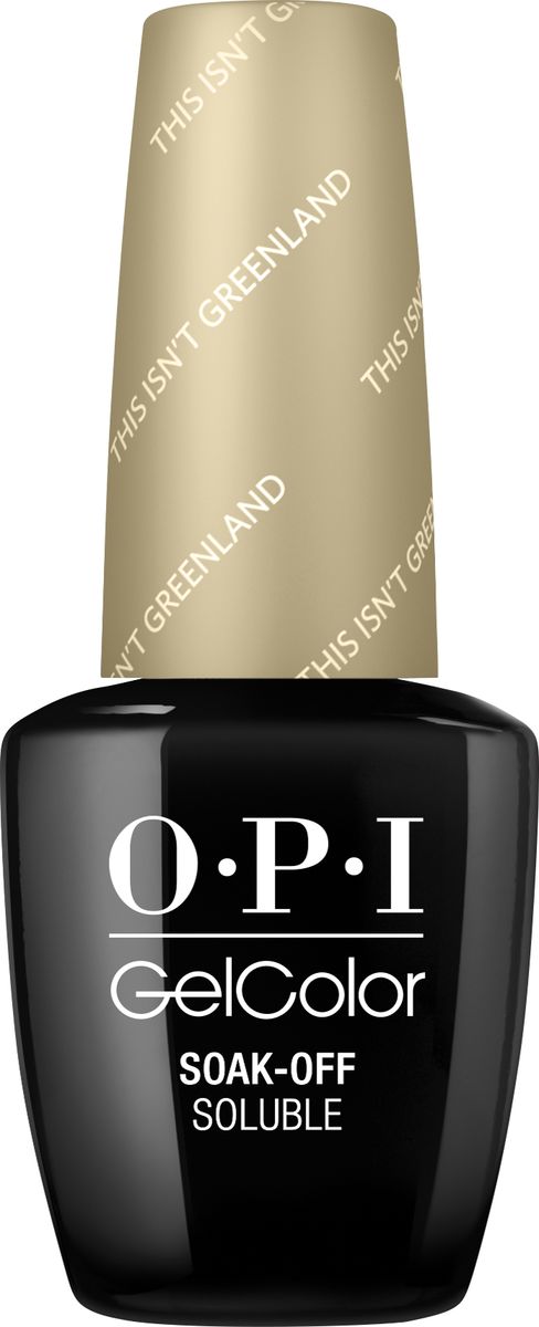 OPI Гель-лак для ногтей GelColor This Isnt Greenland, 15 млGCI58 OPI Гель-лак для ногтей GelColor This Isnt Greenland, 15 млGCI58Gelcolor - это 100% гель в лаковом флаконе! В отличие от гелей-лаков из-за отсутствия лаковой составляющей Gelcolor не подвержен сколам и трещинам. Ультра-быстрое светоотверждение в LED-лампе OPI! Всего лишь 4 минуты на закрепление всех слоев включая базу и финальное покрытие на всех пальцах! Не требует шлифовки ногтей перед нанесением и опиливания при снятии, а значит не травмирует ногти! Снимается за 15 минут отмачиванием. Gelcolor экономичен. Gelcolor - это высочайшее качество OPI по доступной цене. Оттенки легендарных лаков OPI при желании можно наносить поверх Gelcolor. Стойкое и сияющее покрытие на несколько недель с помощью Gelcolor!